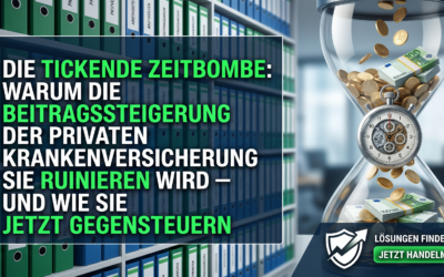 Die tickende Zeitbombe: Warum die Beitragssteigerung der privaten Krankenversicherung Sie ruinieren wird  – und wie Sie JETZT gegensteuern